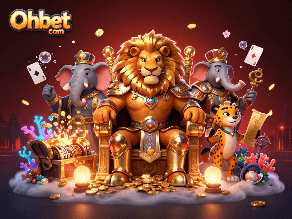 Experience thrilling gameplay at Oxbet com with our vivid casino adventure illustration.
