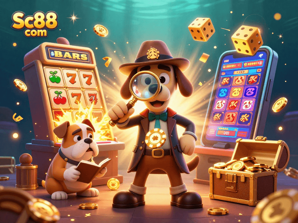 Experience thrilling jackpots with Sc88 com's vibrant slot machines and colorful gaming action.