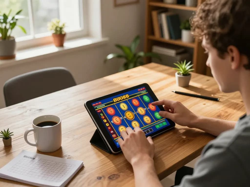 Menikmati sesi menang di slot88 sambil mengelola anggaran di pengaturan rumah yang nyaman.