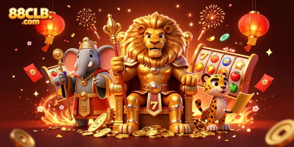 Experience winning opportunities at 88CLB. com with vibrant casino elements and engaging characters.
