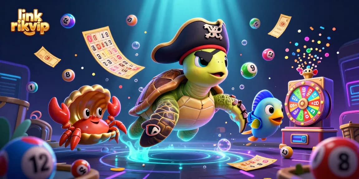 Experience exciting games with link rikvip, featuring colorful elements and unique characters in a vibrant casino theme.