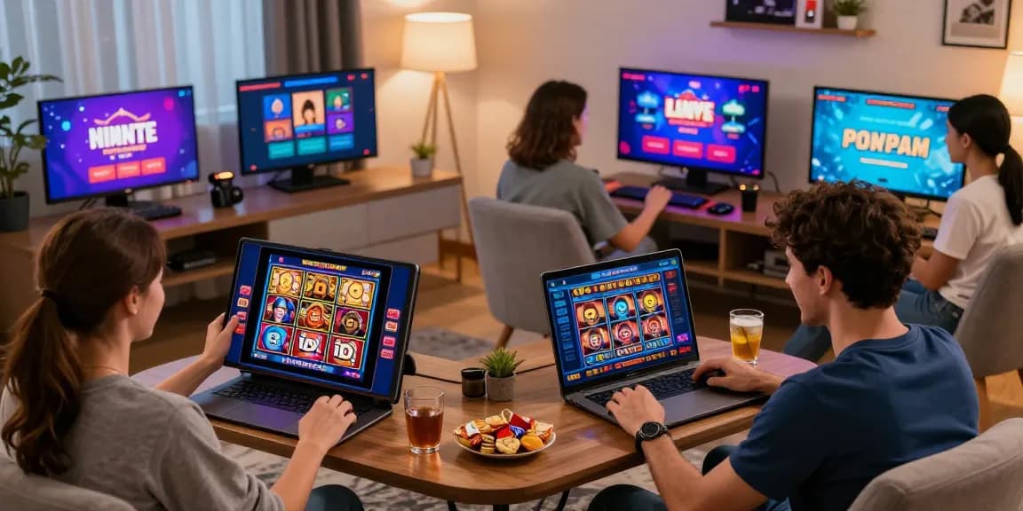 Engaging online gaming scene showcasing players enjoying XX88's vibrant platform for diverse games.