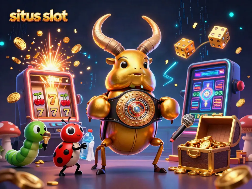 Experience exciting gameplay at situs slot with a dynamic 3D cartoon atmosphere.