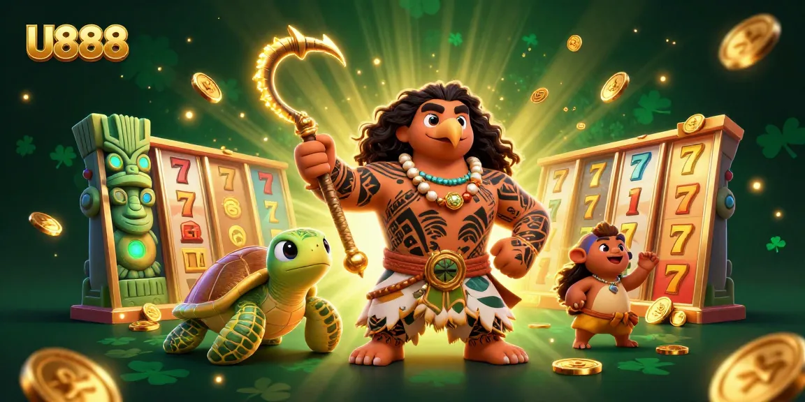 Play exciting slots at U888 and win big with sparkling jackpot reels and golden coins!