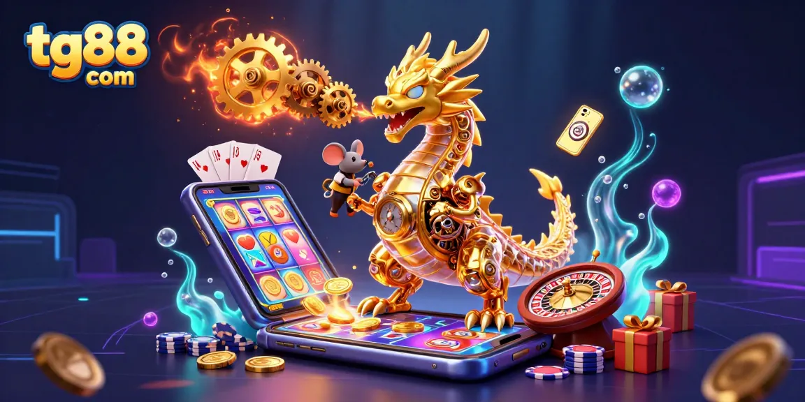 Win big now with tg88 com’s thrilling games featuring a golden dragon and exciting casino action.