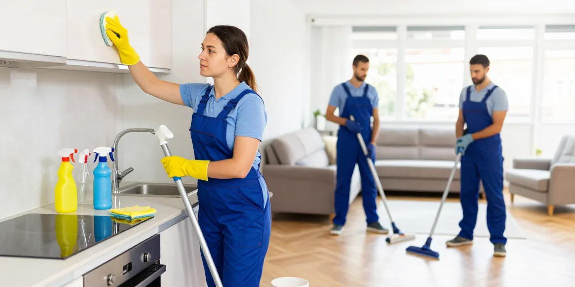 Professionele verhuisklaar schoonmaak Amsterdam - betrouwbare lokale dienstverleners voor einde huurovereenkomst schoonmaak Amsterdam