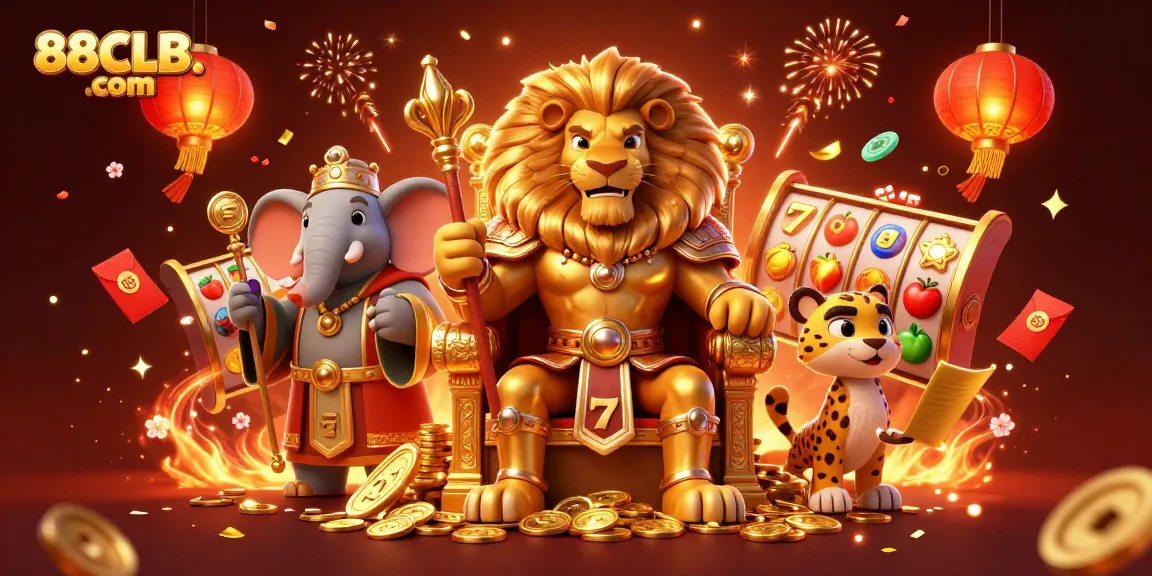 Experience winning opportunities at 88CLB. com with vibrant casino elements and engaging characters.