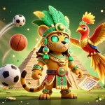 Engage in thrilling gameplay at sky88 with vibrant casino characters and dynamic sports elements.