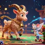 Experience thrill and chaos at lolajack, where playful gremlins steal poker chips in a lively casino setting.