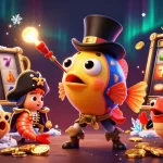 Play exciting slots at OPEN88 with a dynamic scene featuring magical sea creatures and jackpot thrills.