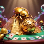 Engage in thrilling gameplay at JJ88 with unique casino elements and vibrant scenes from the gaming world.